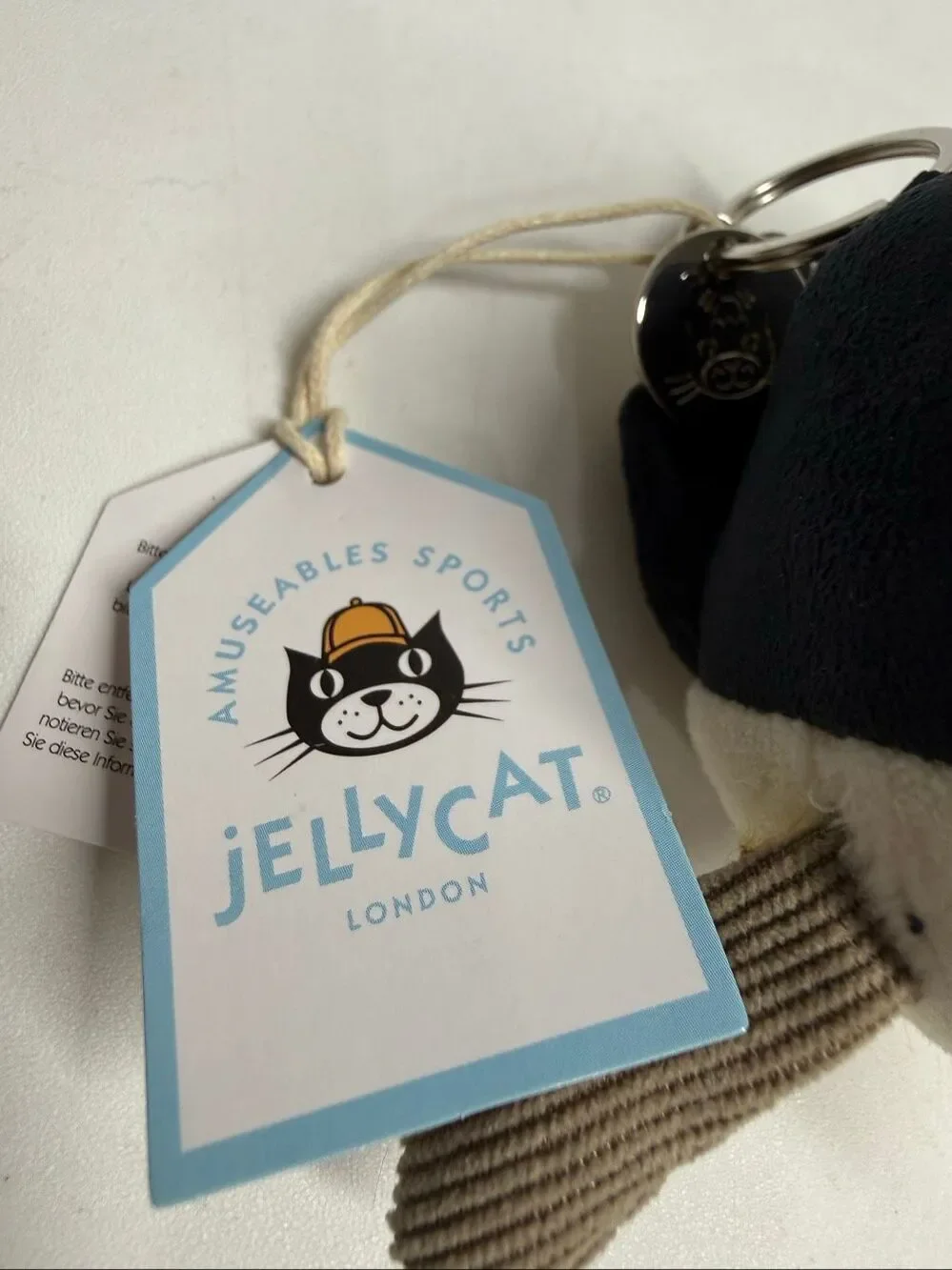 Jellycat Amuseables Sports Baseball Plush NWT